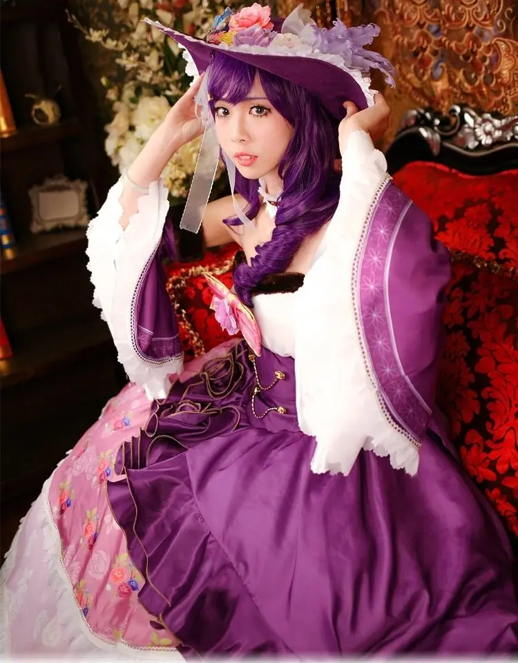2017 гарантия! Love Live! Платье для косплея минами Кодори UR карточка принцессы ротро