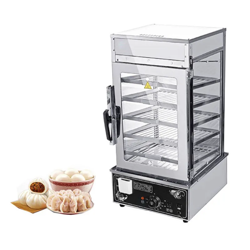 JamieLin коммерческий Электрический отпариватель для еды дисплей Удобная фаст-фуд