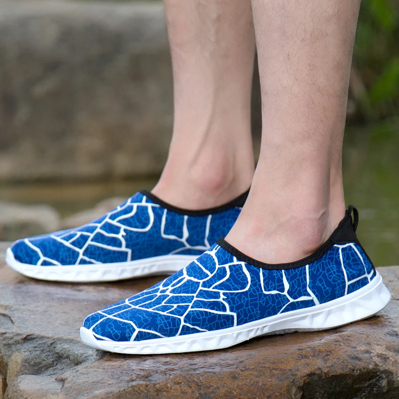 2019 Летняя женская мягкая акваобувь кроссовки Мужская дышащая обувь для воды