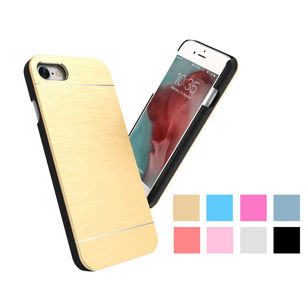 KISSCASE Hard PC Cases For iPhone 5 5S SE 4S Back Cover Ultra Thin Metal Phone Shell 6 6S 7 8 Plus Case Accessories |