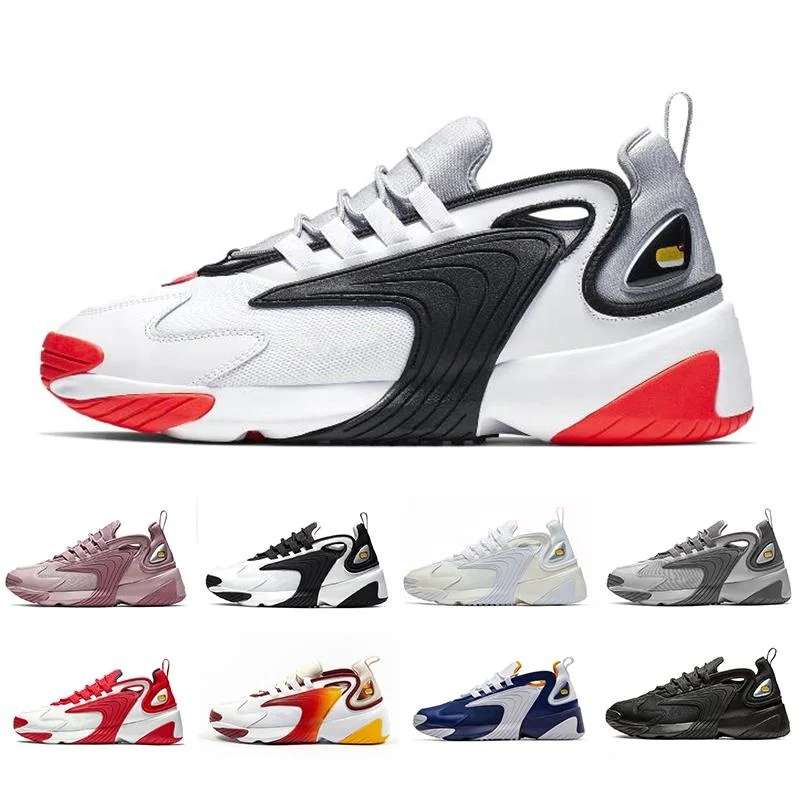 Мужские и женские кроссовки с тройным увеличением M2k Tekno Zoom 2 K спортивные кремово