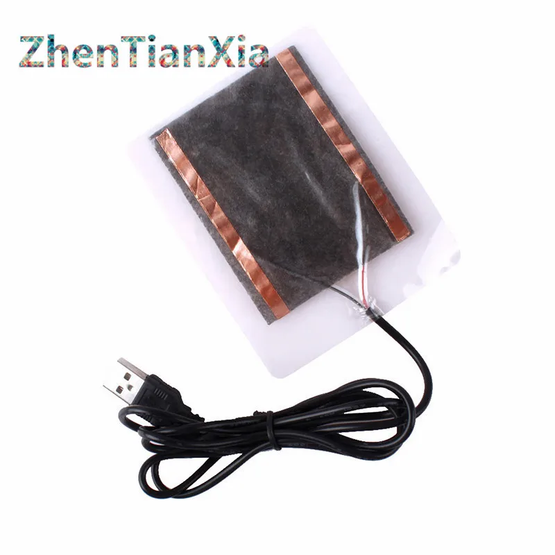 1 шт. зимняя портативная теплая пластина подогреватель USB для коврика мыши обувь