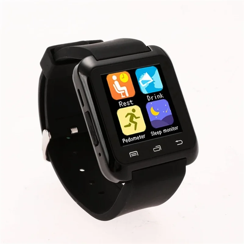 Модные умные часы U80 с Bluetooth наручные Смарт для iPhone 4 5 6 Samsung S4 Note 2 3 HTC xiaomi Android