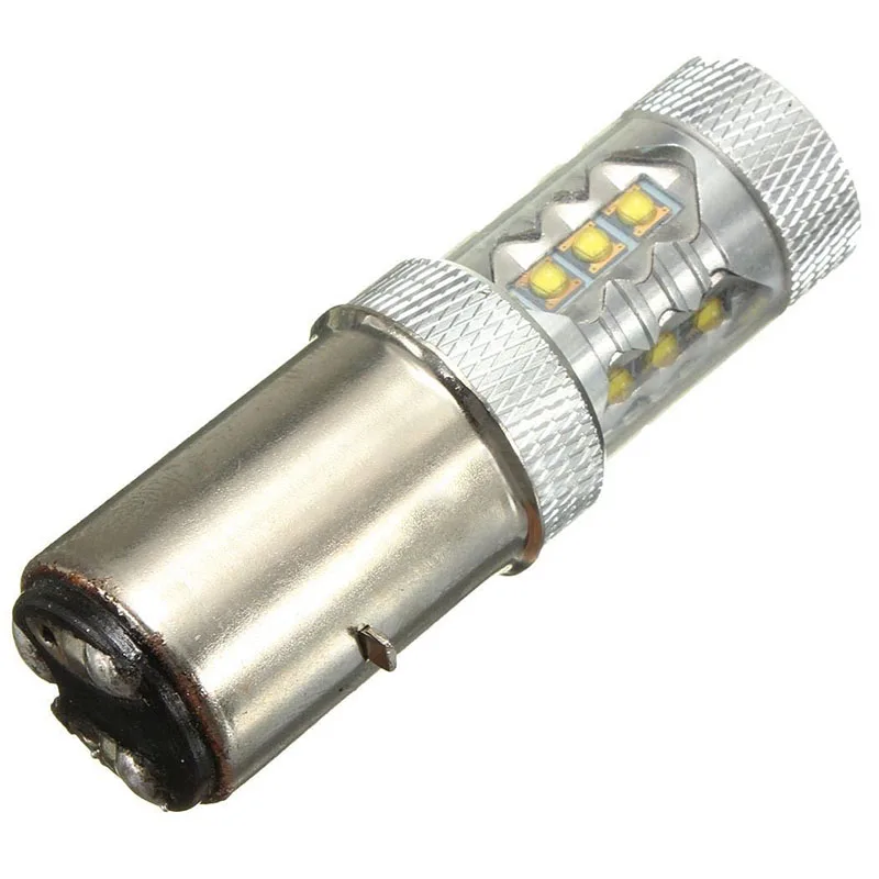 JX LCLYL 12V BA20D H6 80 Вт светодиодный головной светильник тумана DRL лампы велосипеда