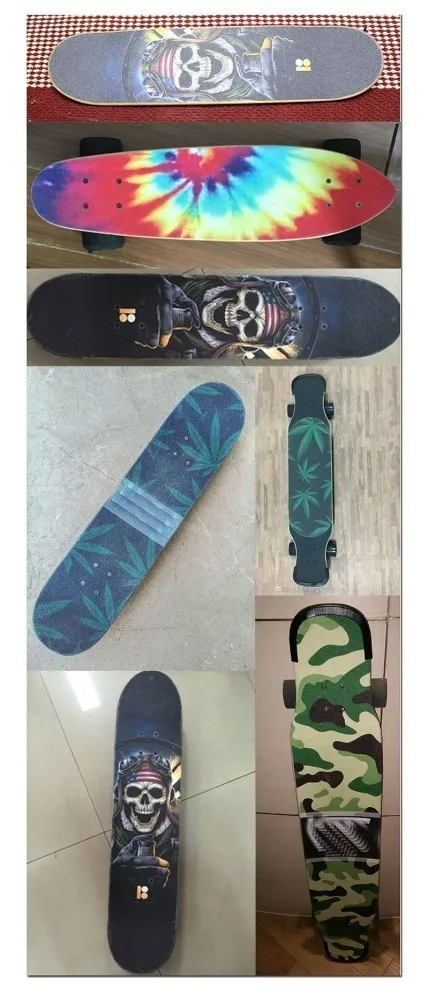 1 шт. 84x23 см скейтборд Griptapes PVC& Silicon Графический скейтборд Grip лента мини Лонгборд палубные ручки Песочная бумага