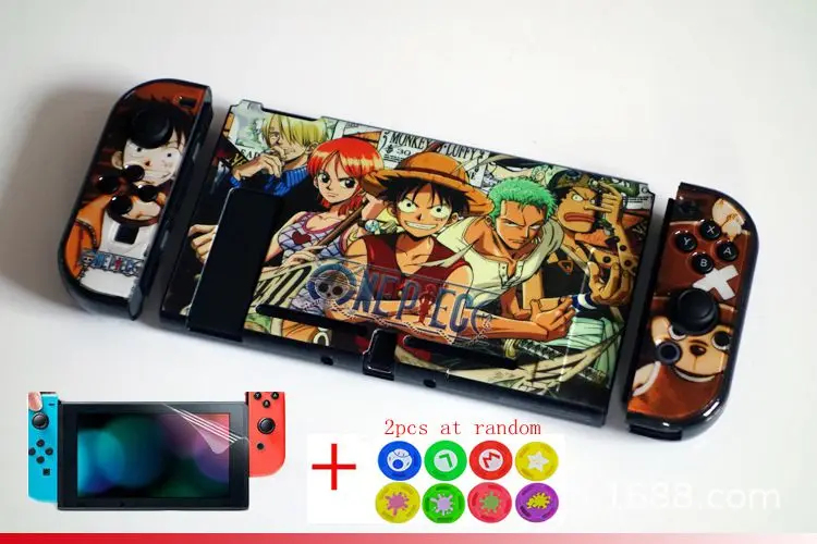 One Piece 3 Old Жесткий Тонкий чехол с защитой от отпечатков пальцев, чехол с рисунком аниме, цельный протектор для консоли, аксессуары и подарок - Цвет: One Piece 3 Old