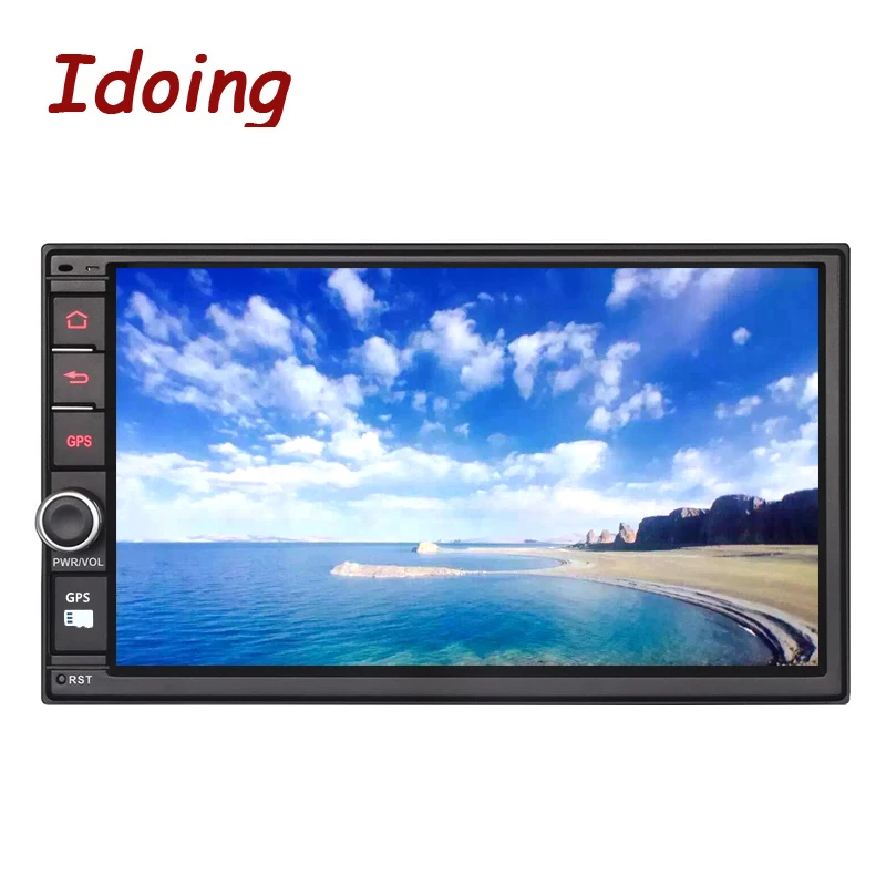 Idoing 4 ГБ ОЗУ 32G ROM рулевое колесо 7 &quotУниверсальный 2Din Android 8 0 автомобильный DVD