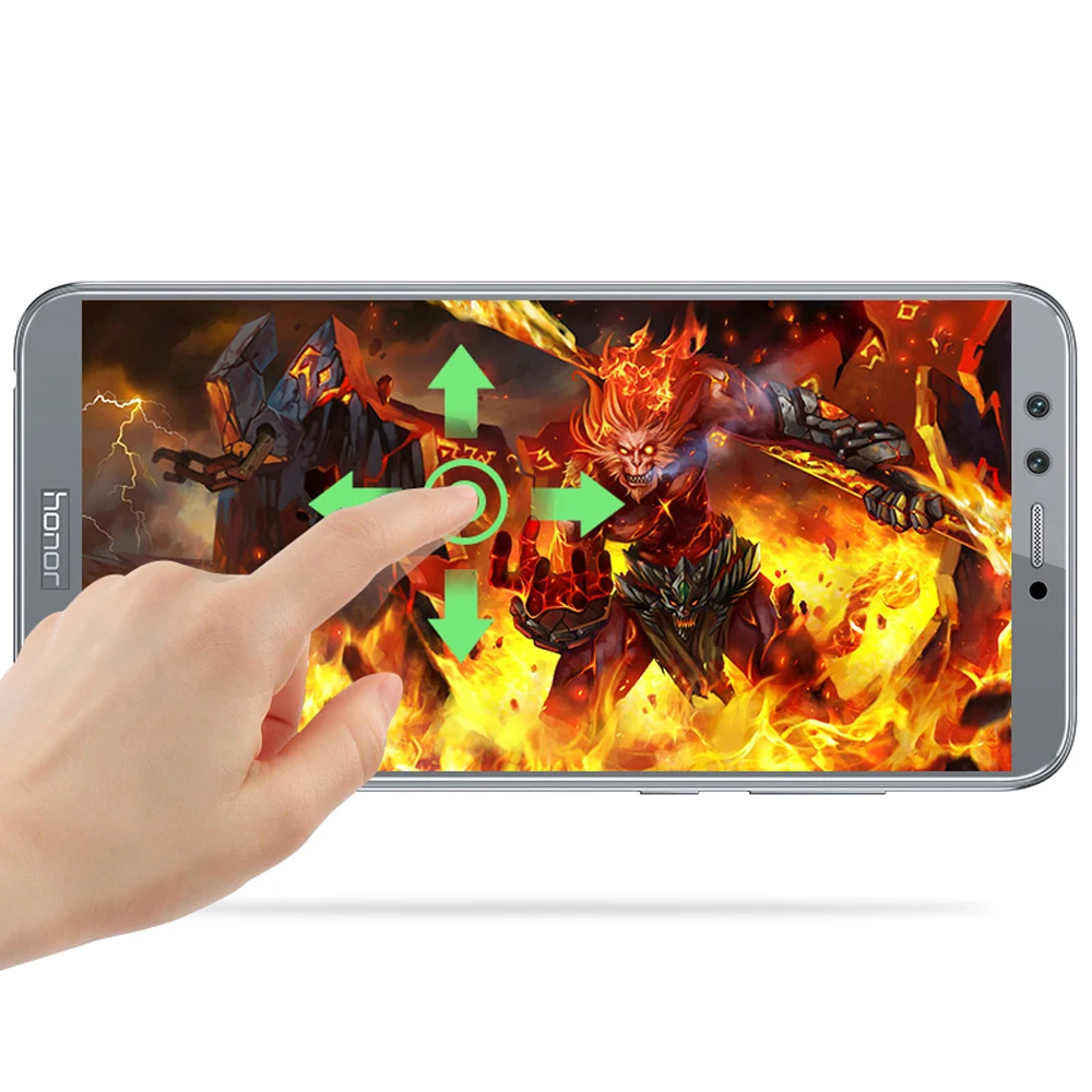 Для HUAWEI Honor 9 lite закаленное стекло для Huawei Защитное экрана защитное 2.5D Edge полное