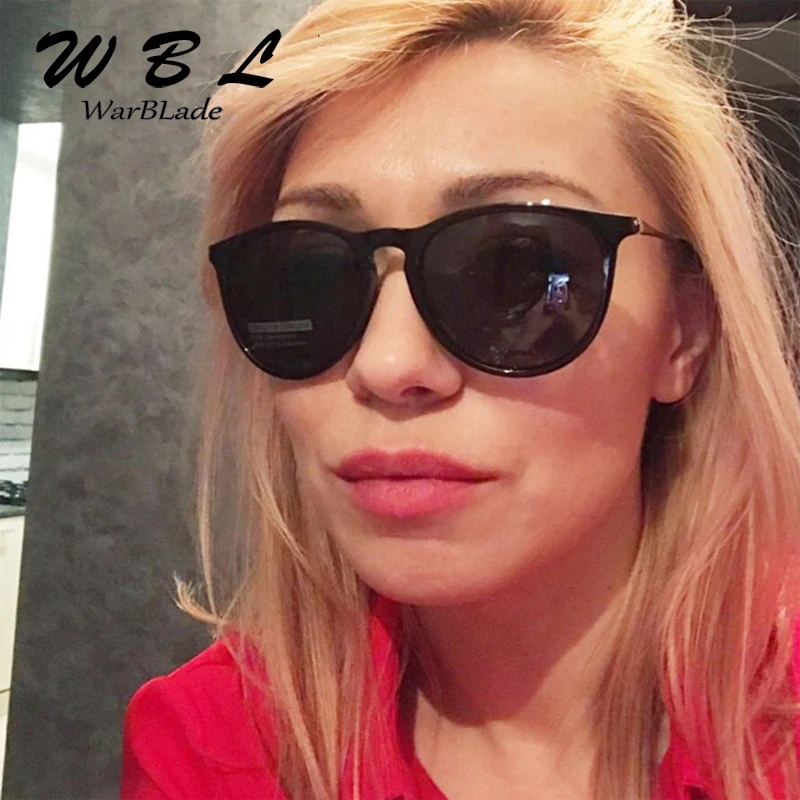 warblade 2019 new retro mirror sunglasses women brand designer cat eye sun glasses leopard protection mirrored vintage hot free global shipping