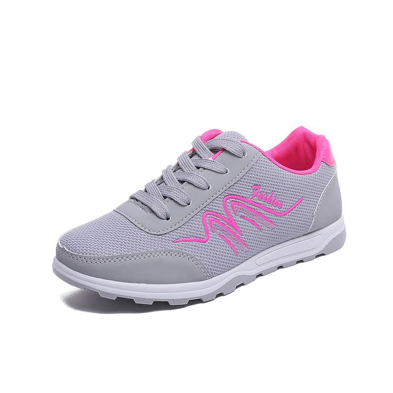 

Women Shoes Black Women Sneakers Spring New Breathable Non-slip Casual Running Shoes Lace Up Womens Shoes Woman Zapatos De Mujer
