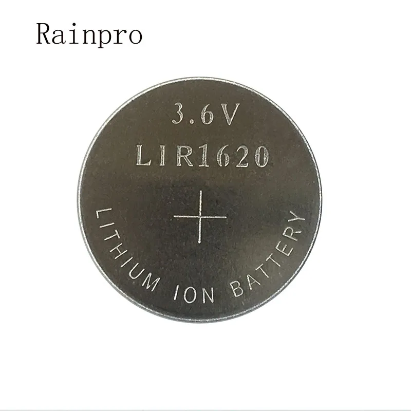 2 шт./партия, аккумуляторы LIR1620 1620, 3,6 В