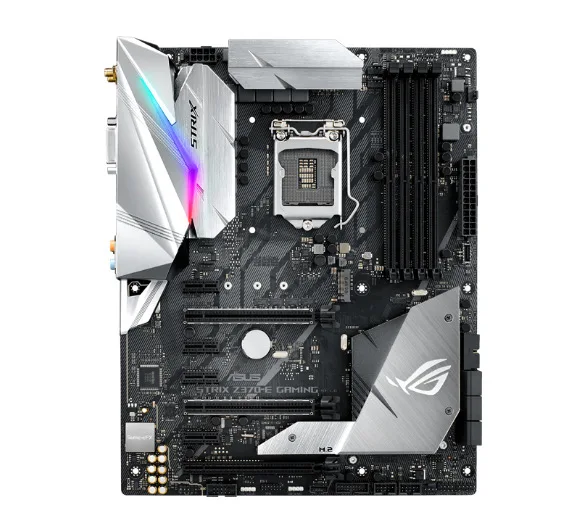 ASUS б/у ROG STRIX Z370-E игровой Raptor WiFi Z370 игровая материнская плата Б/у оригинал |