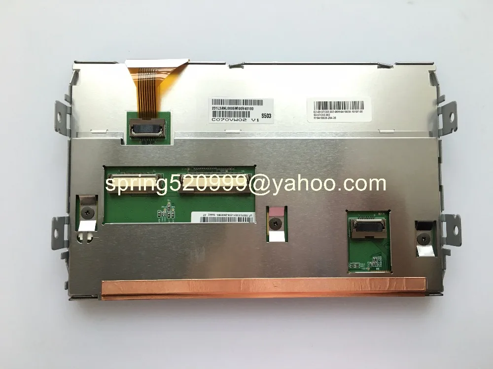 Оригинальный 7 0 дюймовый ЖК-дисплей C070VW02 V1 с сенсорным экраном для Land + Rover Discovery 4