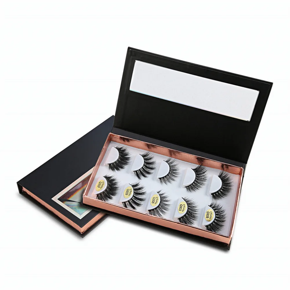 Модный 1 шт. Женский пустой чехол для хранения накладных ресниц контейнер