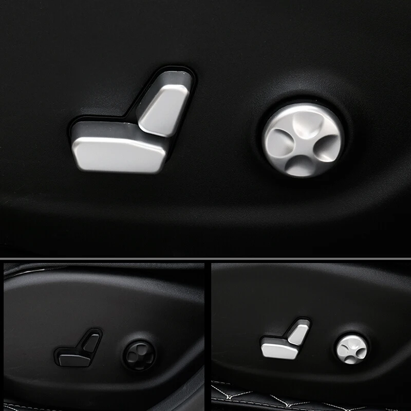 ABS Chrome для Jeep Cherokee KL автокресло управление Кнопка регулировки рамка для переключателей крышка отделка