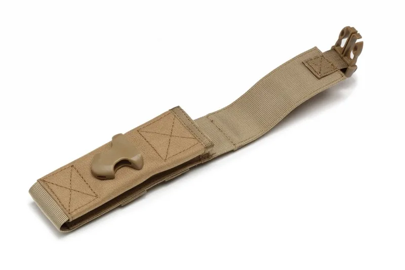 CQC 1000D нейлоновые очки для страйкбола тактические Molle вспышка светильник чехол Фонарь держатель для повседневного использования, инструмент сумка в стиле милитари Кемпинг Пеший Туризм Охота светильник кобура