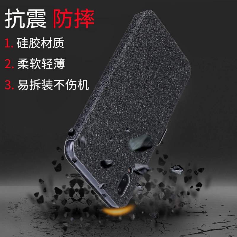 

Open window capas For Meizu meilan E3 Case Cover Luxury PU Leather Flip back Cover For Meizu meilan E3 M851Q shell phone coque