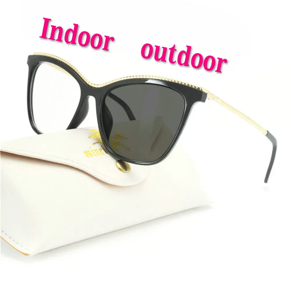 MINCL солнцезащитные очки переход фотохромные для чтения Для мужчин