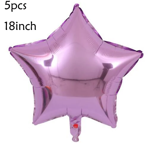 5pcs star balloon Серебряный воздушный шар "Конфетти", белый латексный шар, серебряная романтическая тема, украшение для свадьбы, дня рождения, вечеринки, вечерние принадлежности для детского душа - Цвет: 5pcs star balloon