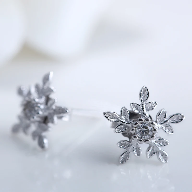 Soonhave листья Серьги Серебро 925 Pendientes Mujer Moda Aretes де aros Joyas плата ореха 2017|aretes de