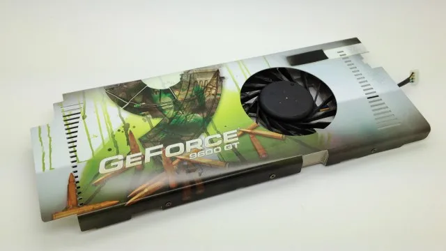 

Xfx 9600gt 9800gt radiator 3 heatpipe copper radiator pwm fan