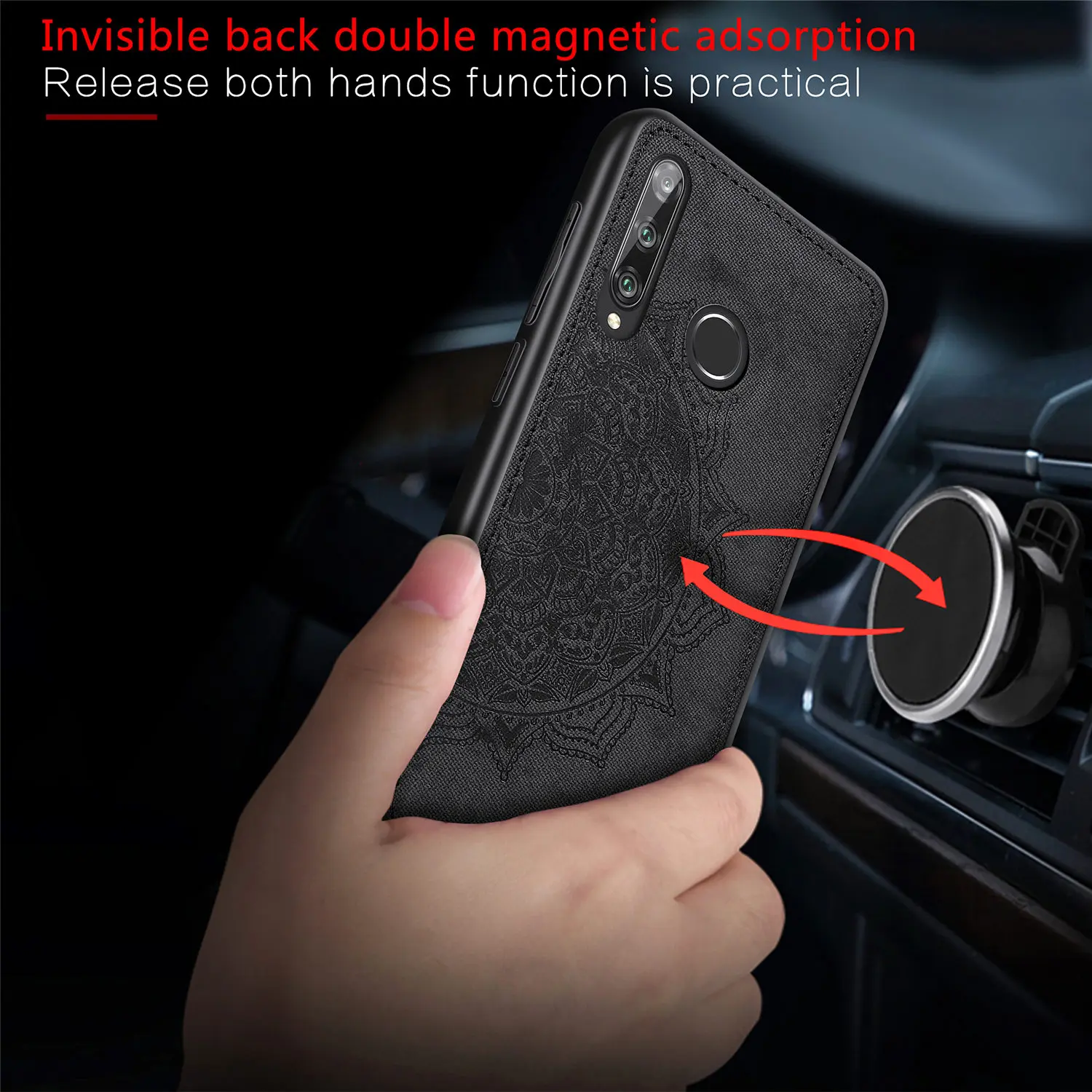 Чехол для телефона 9 s Huawei Enjoy классический тканевый бампер мягкая силиконовая