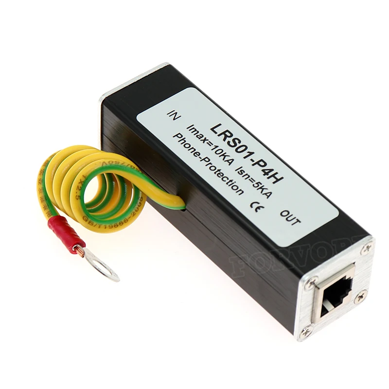 Телефонная Молниезащита телефонная линия arrester RJ11thunder протектор для модема (ISDN ADSL)