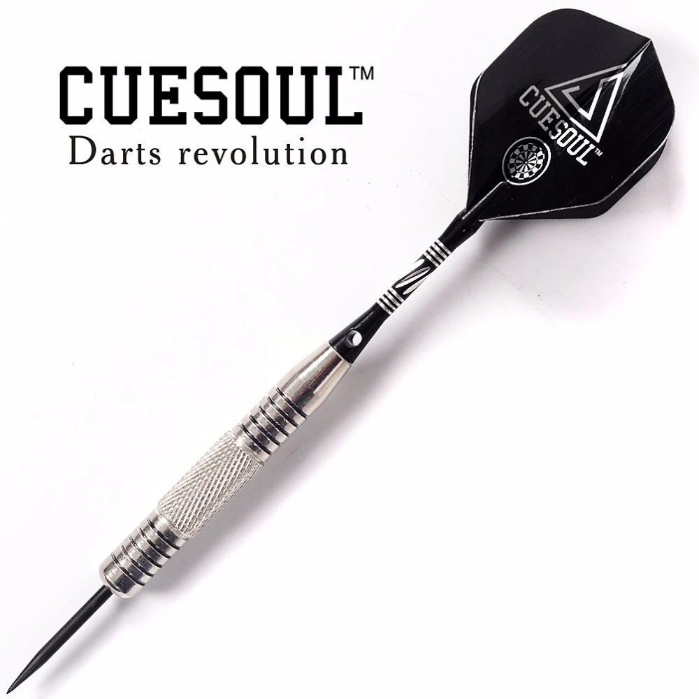 CUESOUL 23g Dart Barrels Steel Tip Darts Set With Aluminum Shafts and Slim Case Free Shipping | Спорт и развлечения