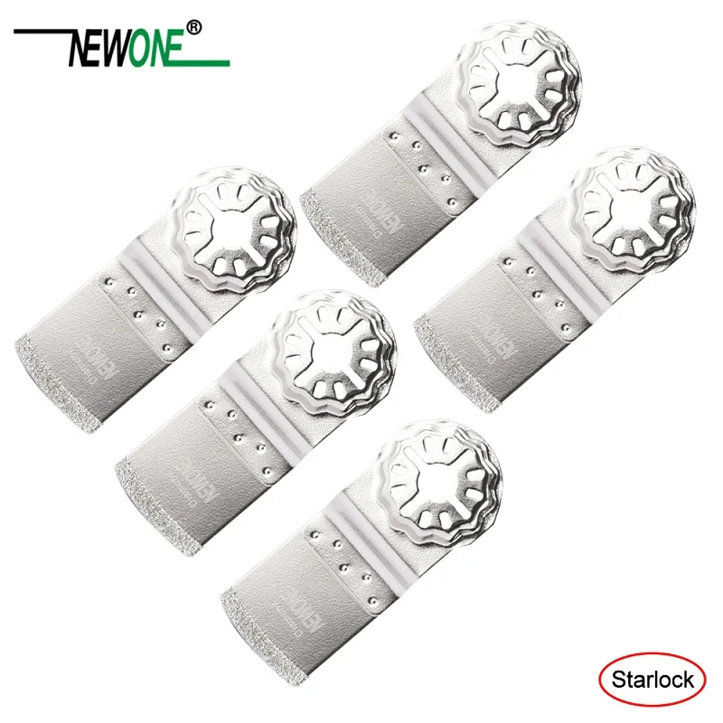 5 pcs NEWONE starlock Алмазная технология пилы для системы Starlock Осциллирующие мульти-инструменты электрический триммер резка древесины - Цвет: 5 pcs