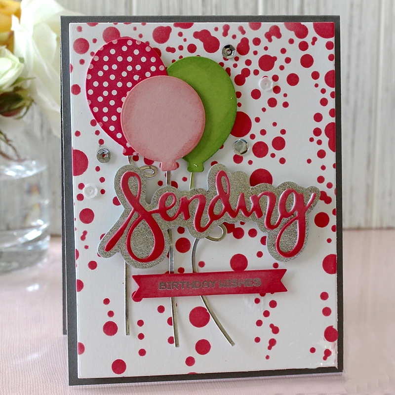 Пузырьковый трафарет для альбома скрапбукинга DIY бумажная карта творчества