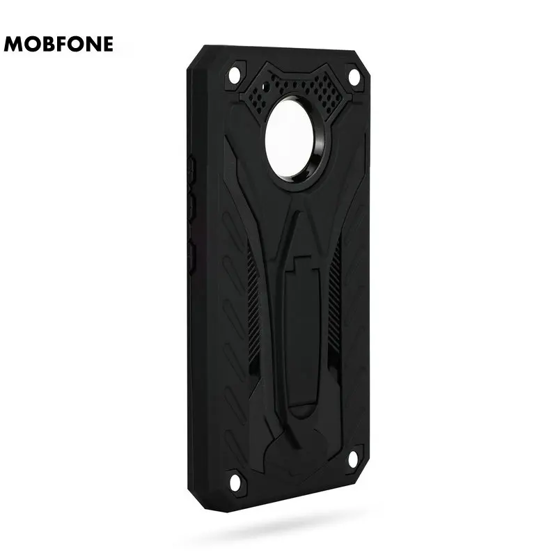 Прочный защитный чехол-подставка для Xiao mi Red mi Note 7 7s Pro 8 7A противоударный защитный чехол для mi A3 CC9 CC9E 9T Pro A1 Max 2 Note 3 6 - Цвет: Черный