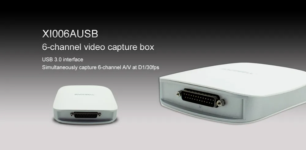 6 канальный блок видеозахвата USB 3 0 XI006AUSB одновременно захватывает CVBS и