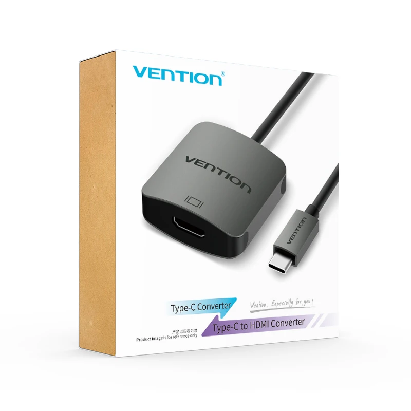 Vention USB C HDMI 4K USB 3,1 type C-HDMI Famale адаптер для MacBook Chromebook Pixel huawei mate 10 usb type-c HDMI адаптер