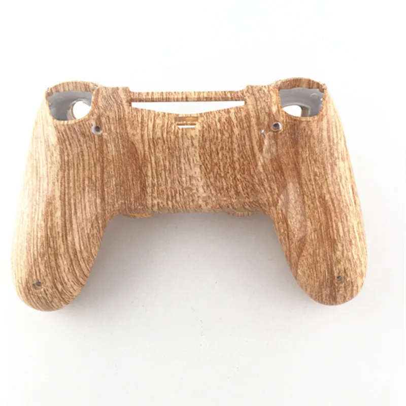 PS4 контроллер пользовательские древесины зерна Гидро Ближний Woodgrain основа Mod Kit случае sony Playstation 4 PS4 аксессуары Замена