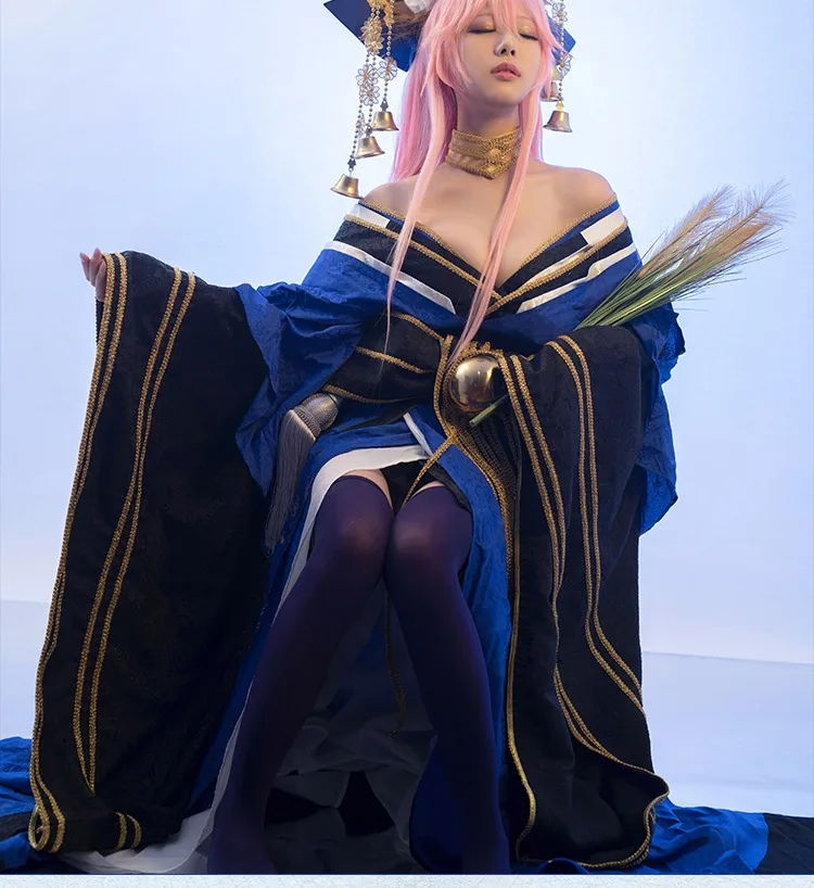 Тамамо Fate/Grand Order Косплей тамамо no Mae Костюм для сцены 3 mae кимоно карнавальный
