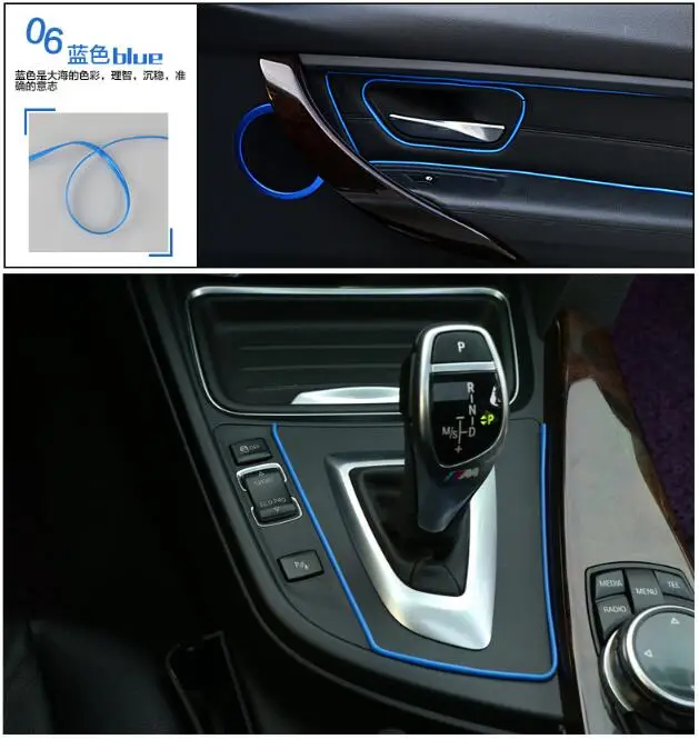 Наклейки для стайлинга автомобиля декоративная линия Lancia Ypsilon 846 843 Kappa 838 Lybra 839 Musa
