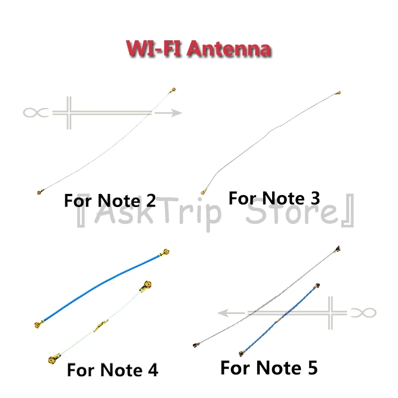 Гибкий Wi Fi кабель для Samsung Galaxy S3 S4 S5 S6 S7 Edge S8 S9 Plus G930 Note 2 3 4 5 8 N920 антенна гибкий