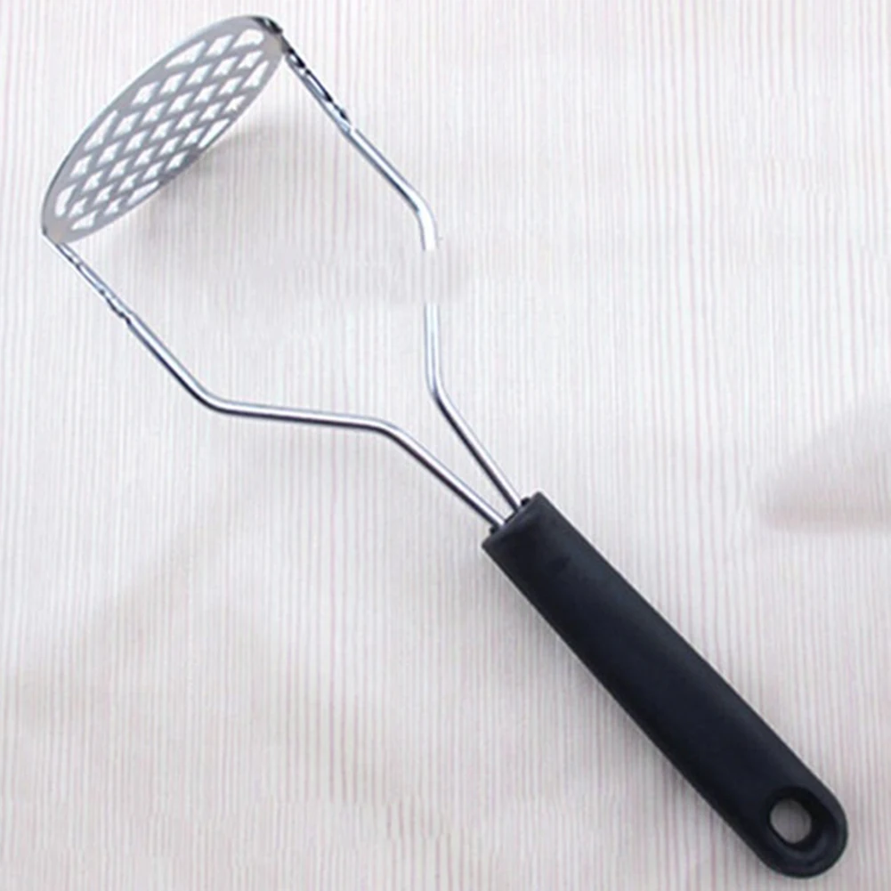 Stainless Steel Kitchen Vegetable Potato Masher Ricer Puree Juice Maker Fruit Pusher Smooth Mashed Crusher Tool | Дом и сад