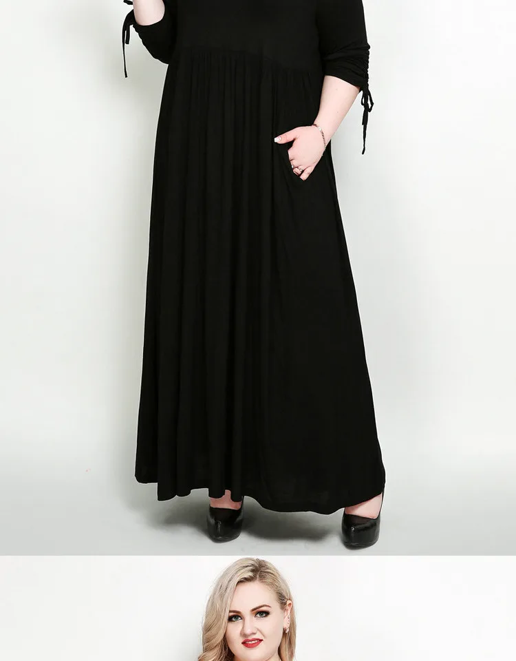 TUHAO 7XL женское длинное Макси-Платье с красным рукавом в пол, повседневное вечернее платье, женское платье размера плюс 6XL 5XL 4XL, платья для женщин RL