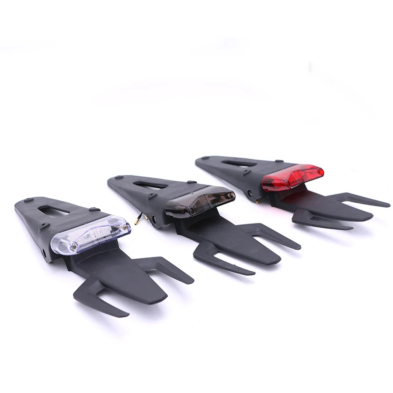 

Мотоцикла Dirt Pit Bike 12v заднее крыло светодиодный стоп хвост светильник Мотокросс Cruiser Chopper Cafe Racer Old School на заказ