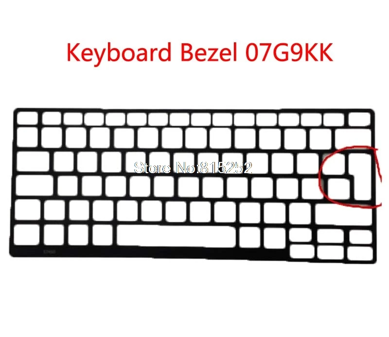 Ободки для клавиатуры ноутбука DELL Latitude E7450 P40G 09FFG3 9FFG3 0295XM 295XM 07G9KK 7G9KK FA13D000I30 0W9925 W9925