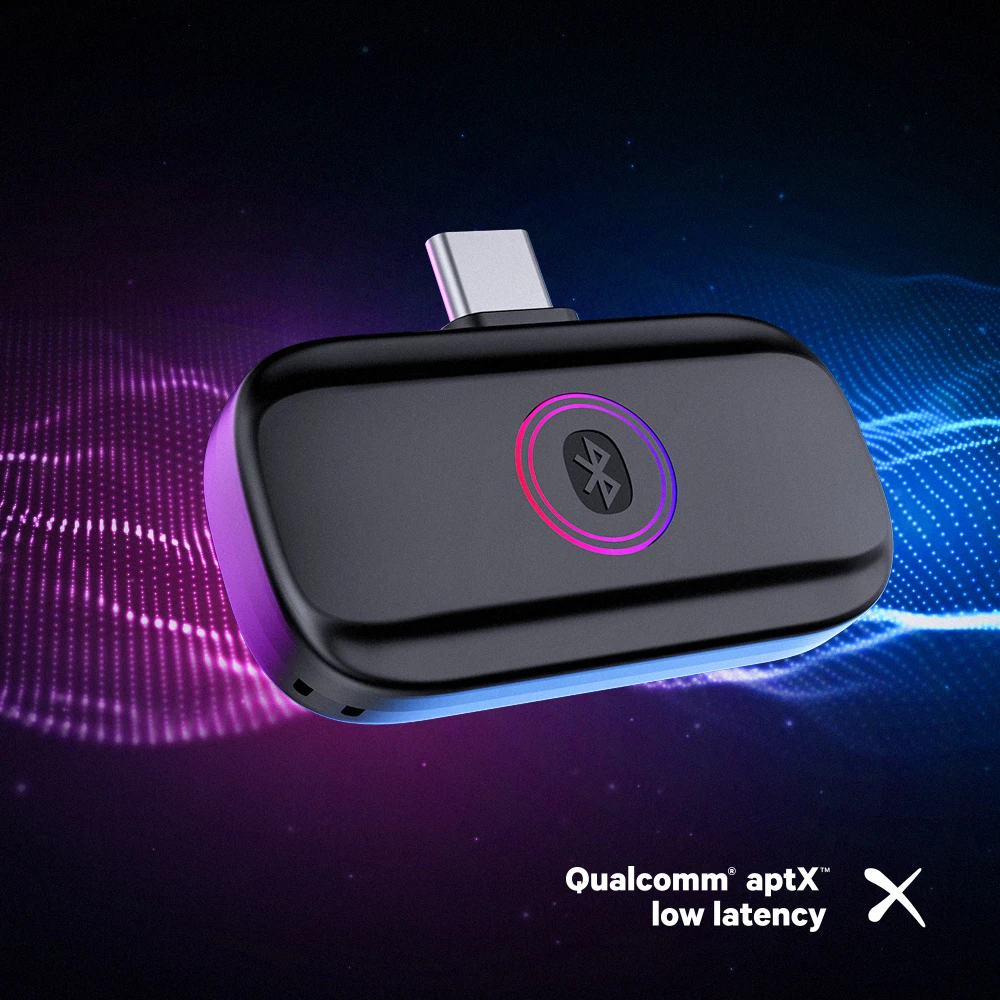 Беспроводной bluetooth-аудиоадаптер GameSir R3 для nintendo Switch, аудио передатчик, поддержка голосового чата для nintendo Switch