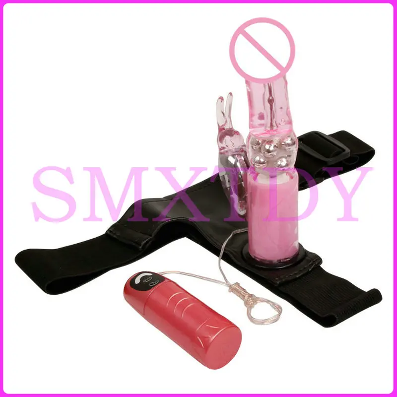 Baile 7 скоростной ремешок на фаллоимитатор вибратор Кролик взрослые секс-игрушки