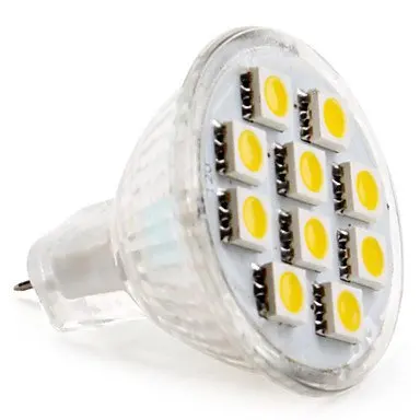 HRSOD 2 MR11 GU4.0 LED Bulbs 20W Halogen Equivalent GU4 Base 165lm 12V AC/Dc Flood Beam Warm White 3000K Light | Лампы и освещение