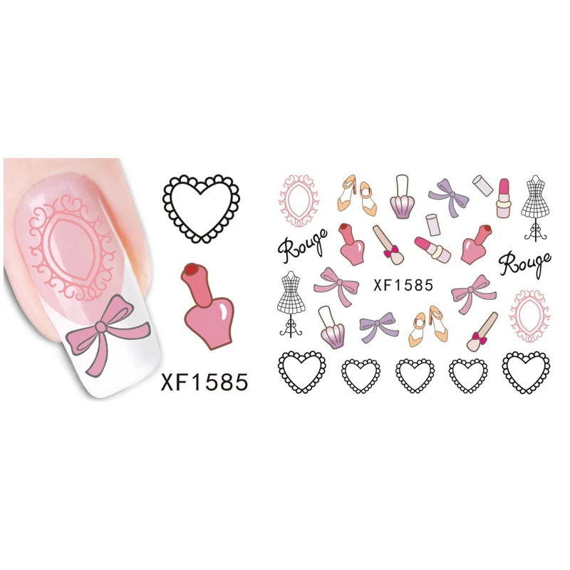 Наклейка для ногтей Mtssii 1 лист|nail stickers decals|nail art decalsfingernail tips |