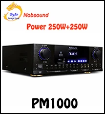 Nobsound PM5 Hi-Fi стерео усилитель мощности NFC усилитель беспроводной bluetooth-связи Поддержка USB CD DVD 80 Вт+ 80 Вт Мощность серебро