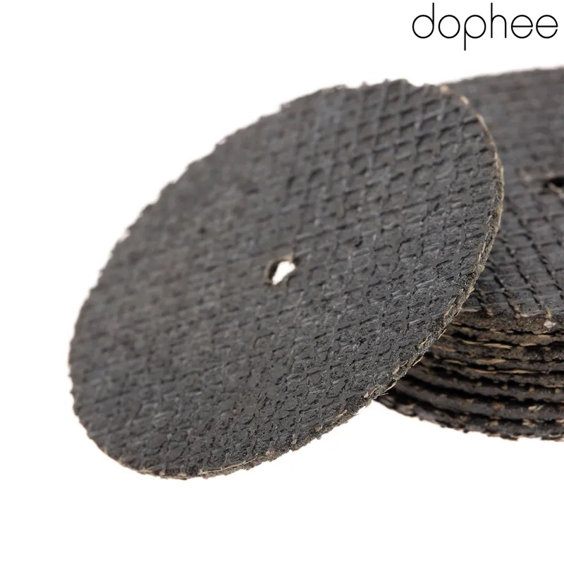 Dophee 10 шт. Dremel аксессуары 38 мм Fibre Смола отрезать диск колеса двойной режущий