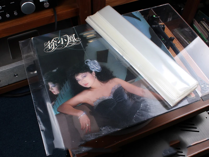 50 шт. Внутренняя/наружная сумка для хранения с защитой от Lp 12 '' 32*32 см виниловые
