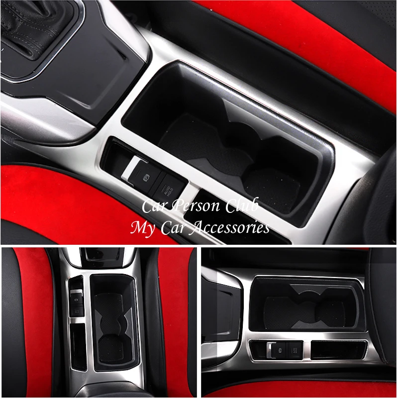 Аксессуары для VW Volkswagen T Roc 2018 2019 Центральная крышка водяного стакана внутренняя