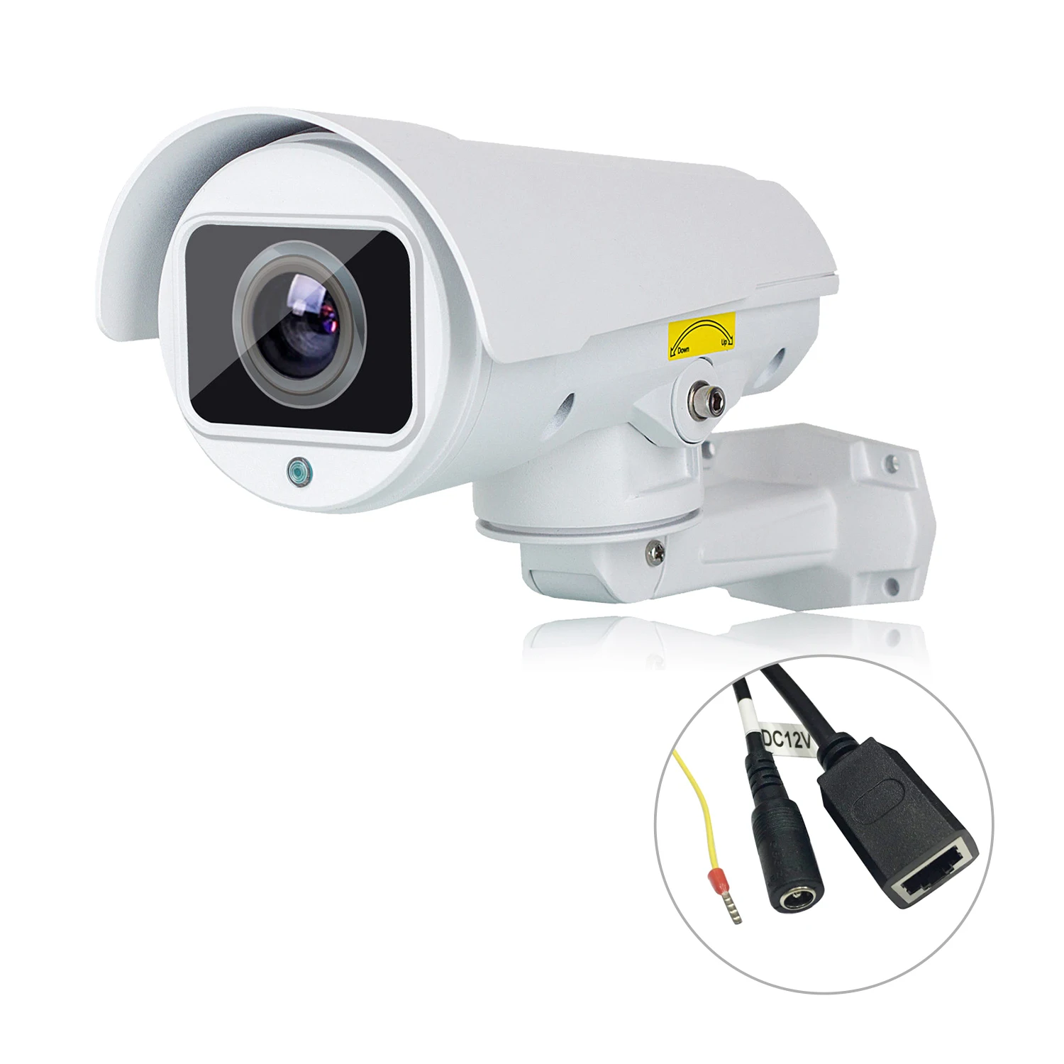 2 мегапиксельная Мини 10x оптическая Zoom IP P2P IR 1080P PTZ камера с переменным фокусным